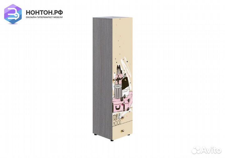 Пенал комбинированный Мийа-3А ясень шимо светлый