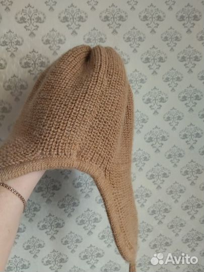 Шапка ушанка женская