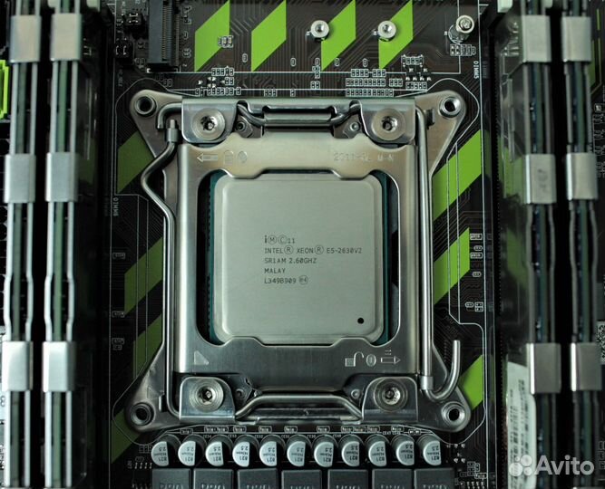 Новый комплект X79+Xeon E5 2630v2+32Gb