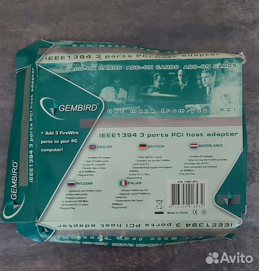 Адаптер ieee 1394 для пк