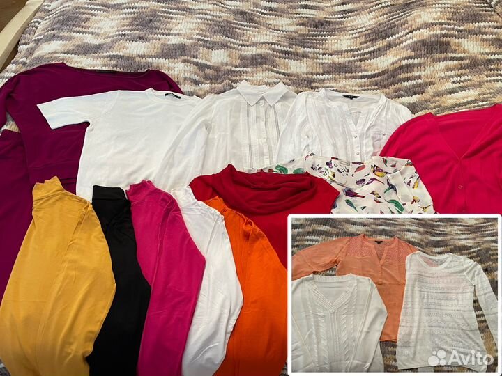 Большой пакет женской одежды на 46