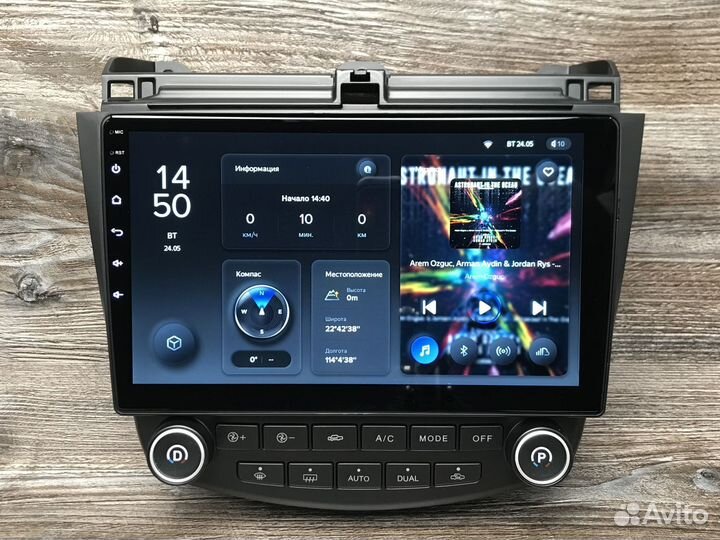 Магнитола Honda Accord 7 Teyes X1 2/32 DSP
