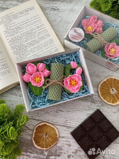 Мыло ручной работы 8 марта