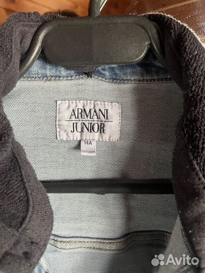 Джинсовка armani junior