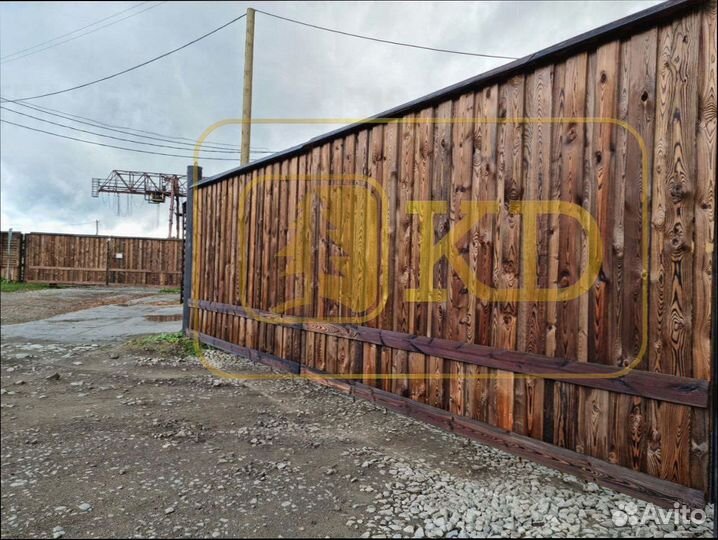 Штакетник деревянный оптом