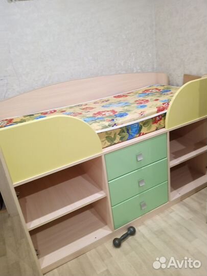 Детская кровать чердак