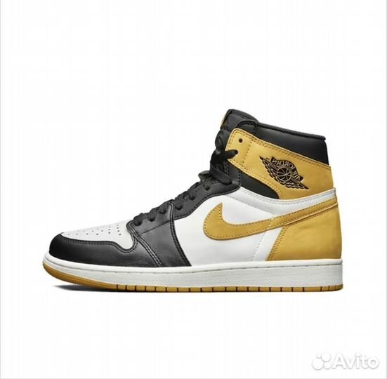 Кроссовки Nike Air Jordan 1 High OG Yellow Ochre