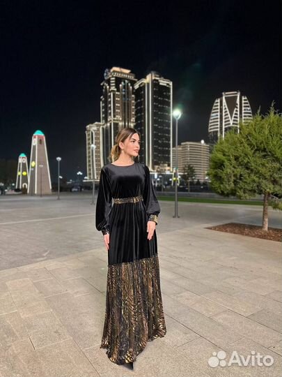 Платья велюр панбархат