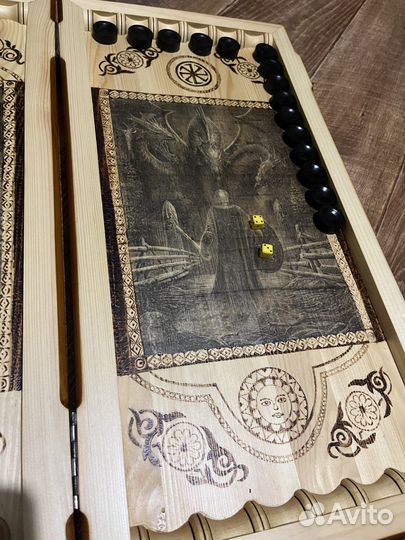 Нарды ручной работы новые