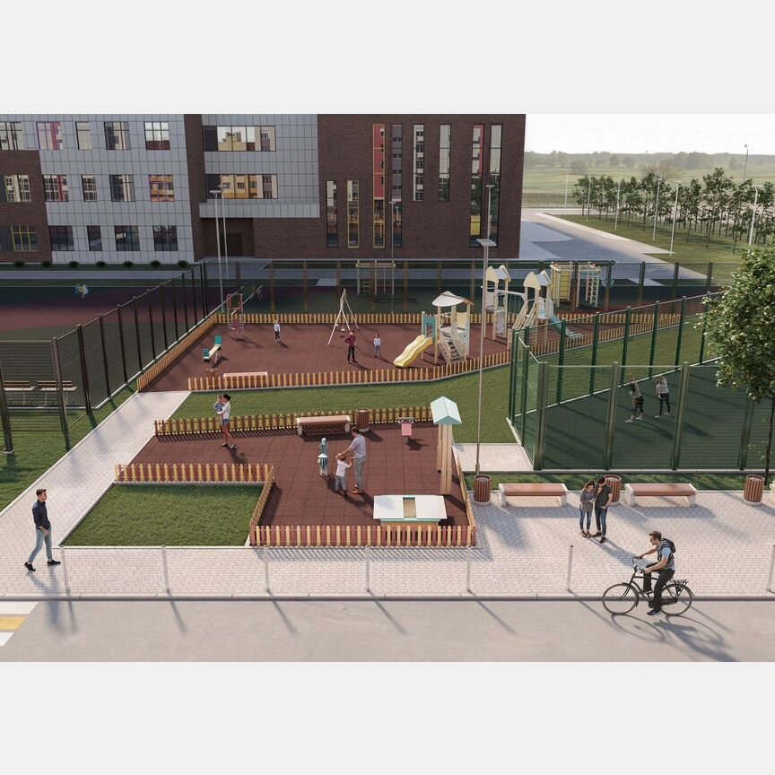 1-к. квартира, 41 м², 3/5 эт.