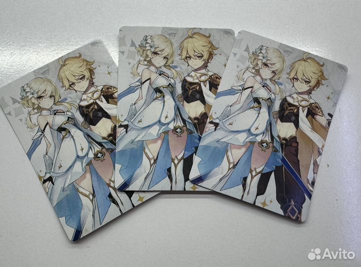 Карты игральные геншин импакт