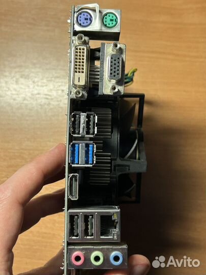 Материнская плата Asus B85M-G + процессор i5