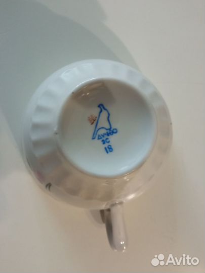 Предметы чайного сервиза Дулево