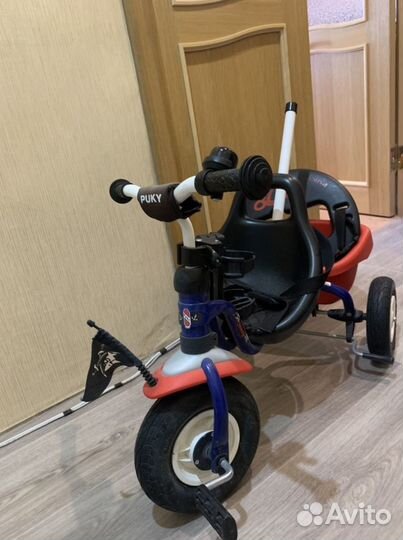 Детский трехколесный велосипед puky