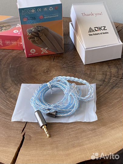 Qkz t1 провод для наушников 2pin qdc