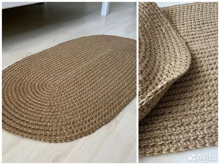 Коврики из джута под заказ