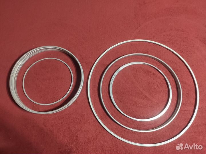 Кольца металлические для рукоделия