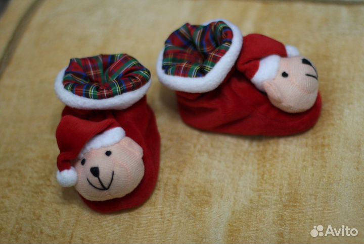 Новогодние пинетки