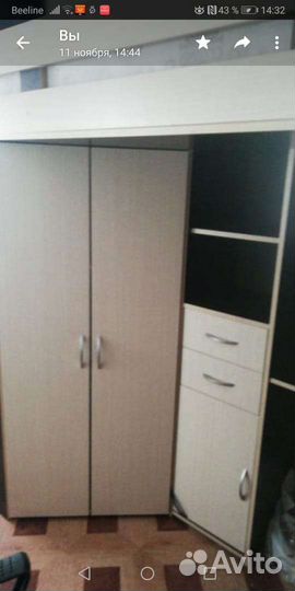 Кровать чердак