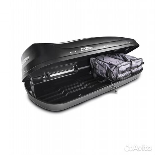 Бокс на крышу MaxBox pro 460 л + сертификат