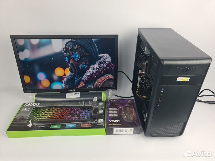Пк Intel Core i7 / GTX 1660 Super / монитор Asus