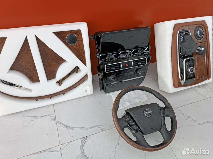 Рестайлинг салона Nissan Patrol Y62 2010 в 2022