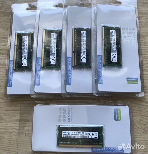 Память для ноутбука 4Gb Samsung DDR3 (новая)
