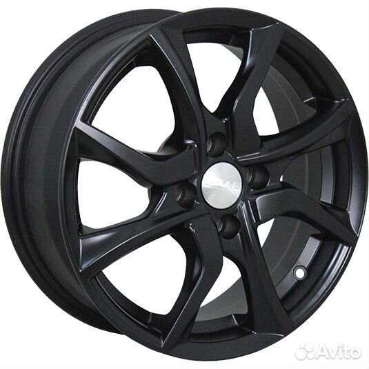 R15 4x98 6J ET35 D58,6 Скад Тулон Черный барxат