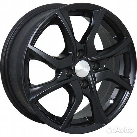 R15 4x98 6J ET35 D58,6 Скад Тулон Черный барxат