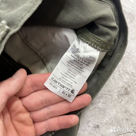 Оригинальные Винтажные Штаны Carhartt Caprenter