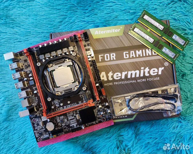 Игровой комплект X99 + Intel 2670v3 + DDR4 16Gb