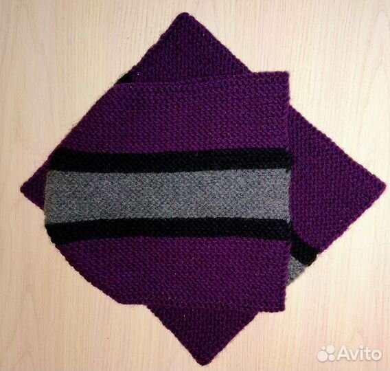 Комплект шапка и снуд