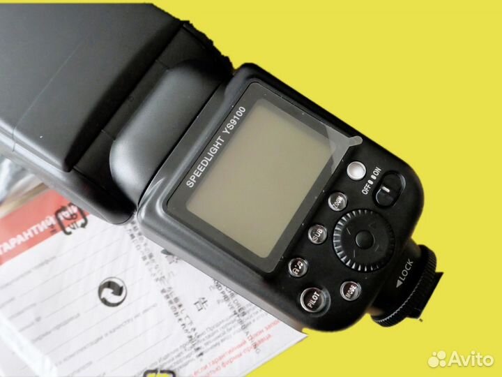 Вспышка Nikon новая аналог nikon SB- 910