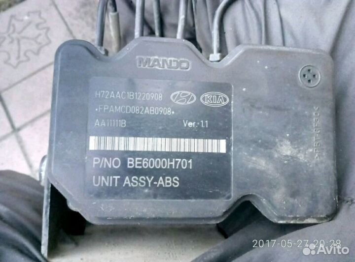 Блок абс киа рио 2014г