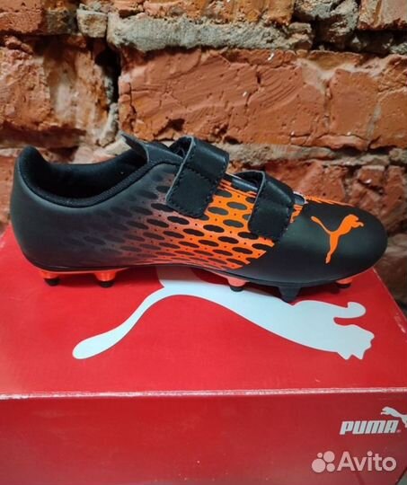 Новые бутсы puma футбольные оригинал 34-35