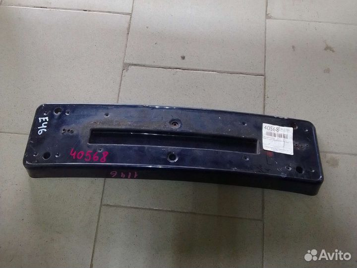 Накладка на бампер BMW 3 series