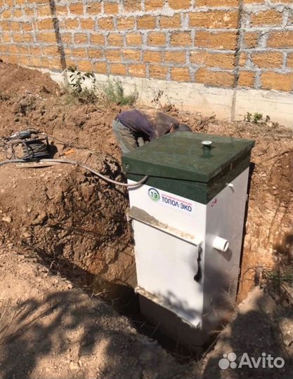 Установка септика “под ключ”