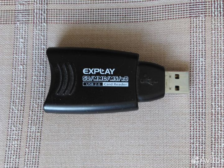 Кард ридер expley 50/mmc/m5/x0 usb 2,0