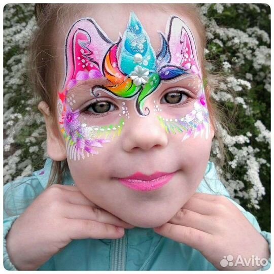 Аквагрим,бьютибар,Блеск-тату