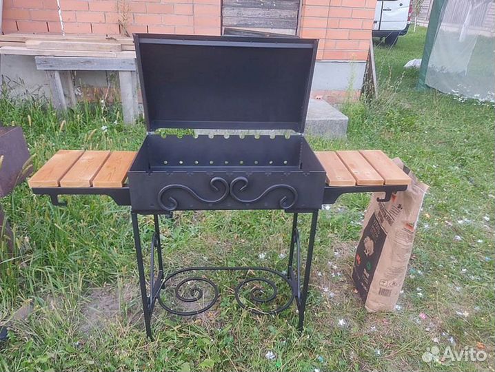 Гриль-Мангалы с крышкой из стали 4 мм