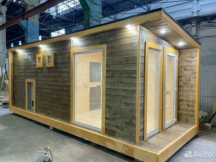 Бани много размеров в наличии