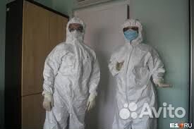 Защитный костюм медицинский с маской