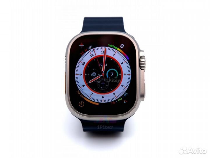 Watch Ultra 49 мм Titanium Case with Midnight Ocea