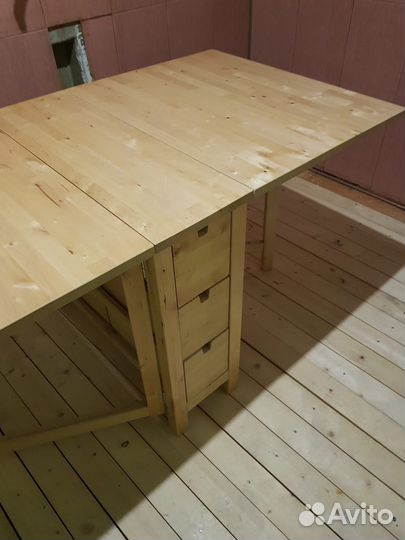 Стол-книжка Norden IKEA раскладной
