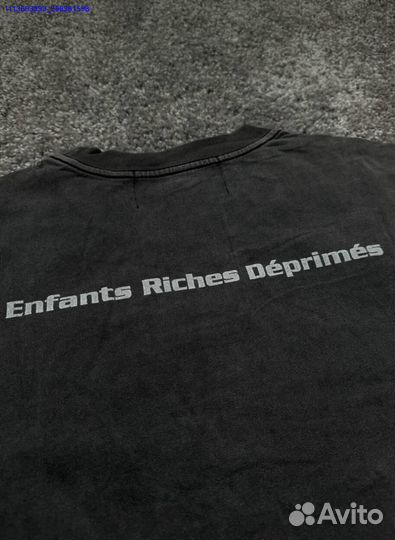 Лонгслив ERD God серый осень хит