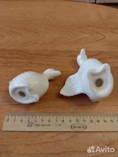 Статуэтки гусей (перечница и солонка)