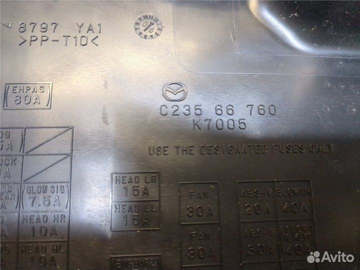 Блок предохранителей Mazda 5 (CR), 2007