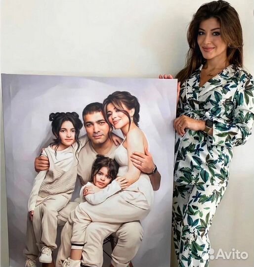 Портрет по фото на заказ