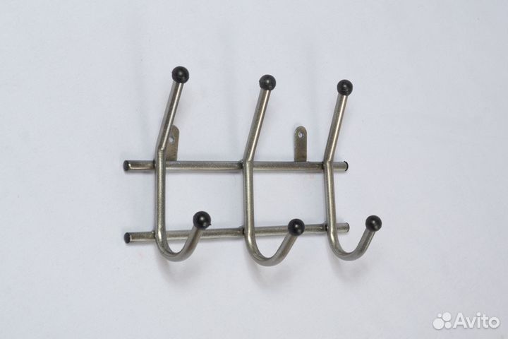 Вешалка Козерог 4.1 настенная металлическая 27см