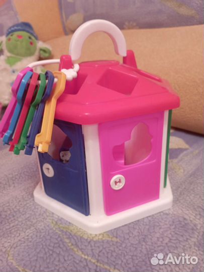 Развивающий кубик baby go